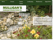 Tablet Screenshot of mulliganlandscaping.com